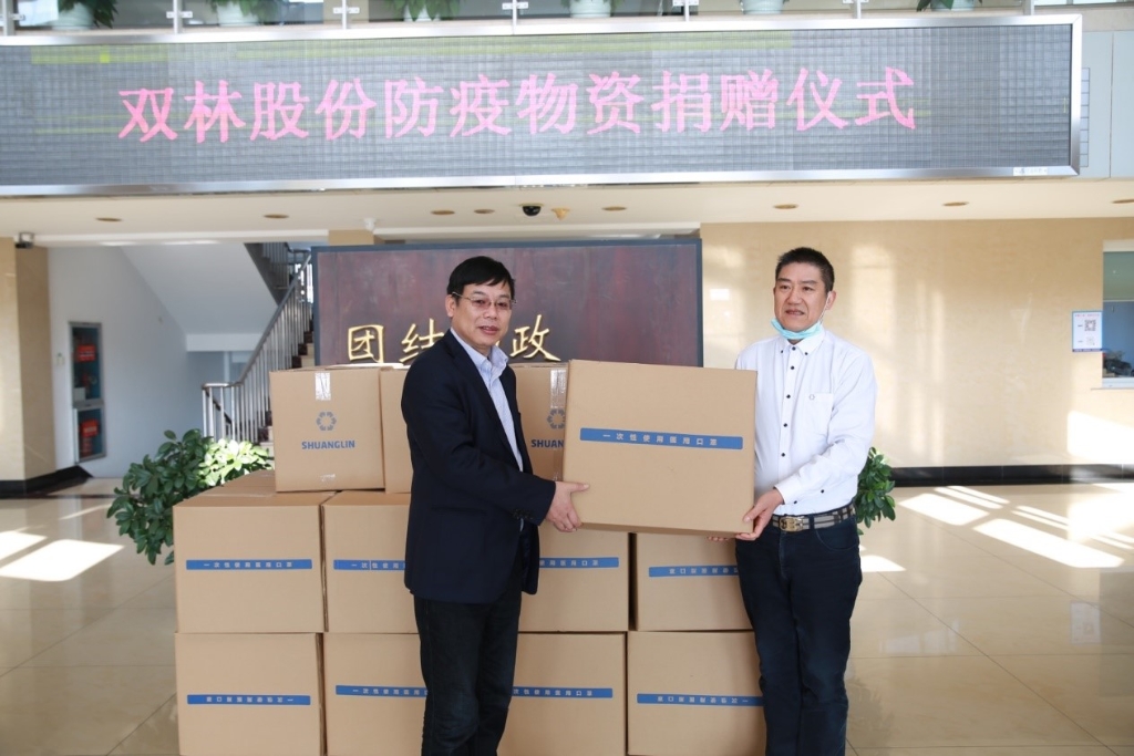 腾博会捐赠5万个口罩支援抗疫